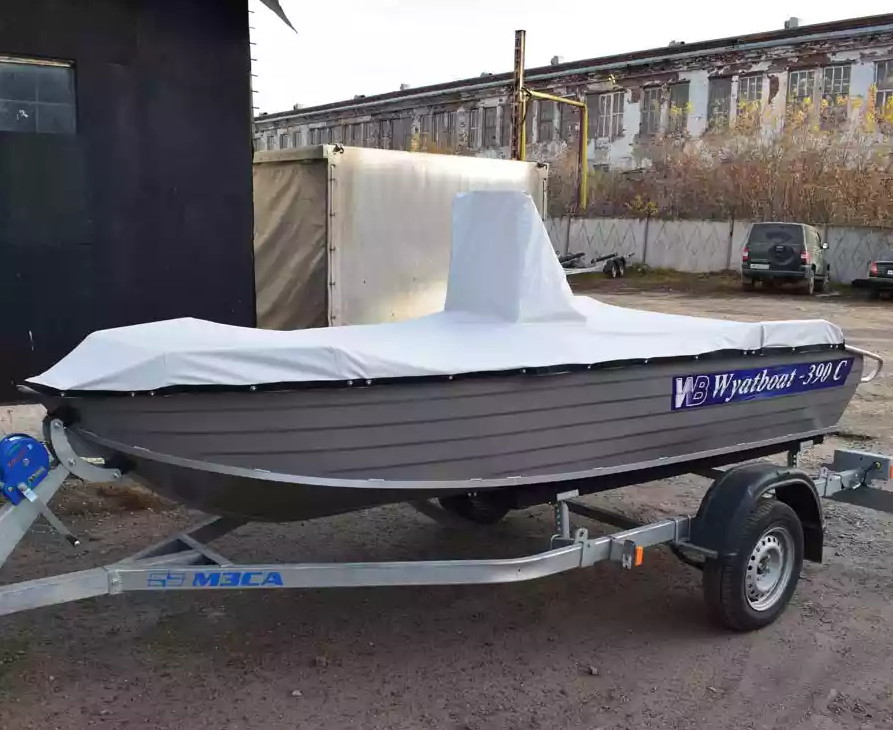 Алюминиевая лодка Wyatboat-390 C в Петропавловске-Камчатском