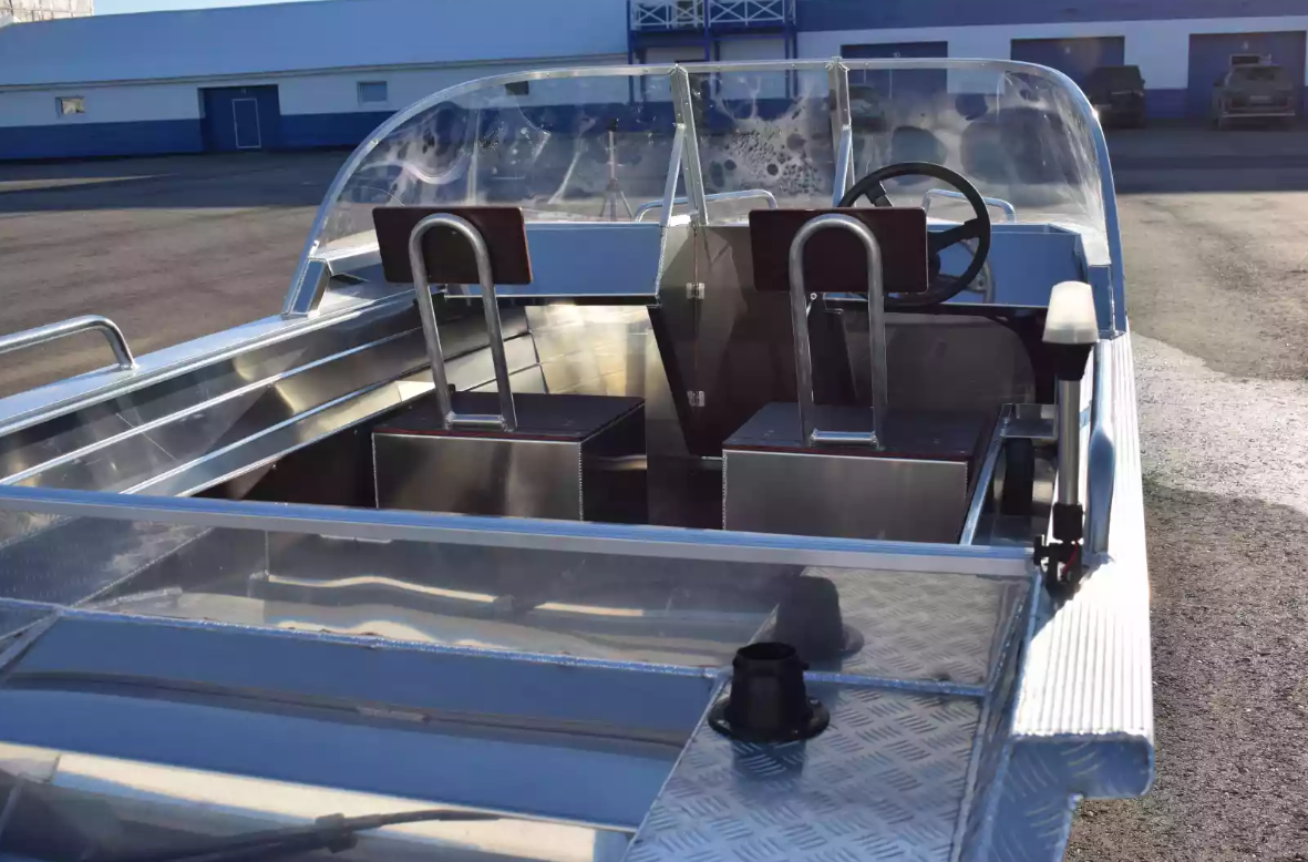 Алюминиевый катер Wyatboat-460 DCM NEW в Петропавловске-Камчатском
