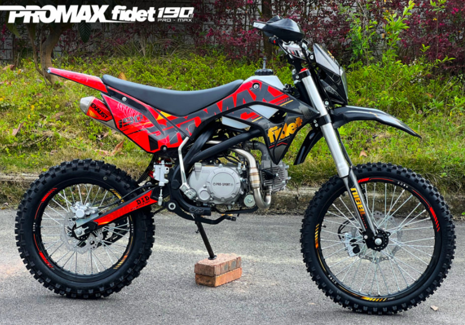 Мотоцикл (питбайк) PROMAX FIDET (ФАЙДЕТ) 190E MAX PRO LUX 19/16 в Петропавловске-Камчатском