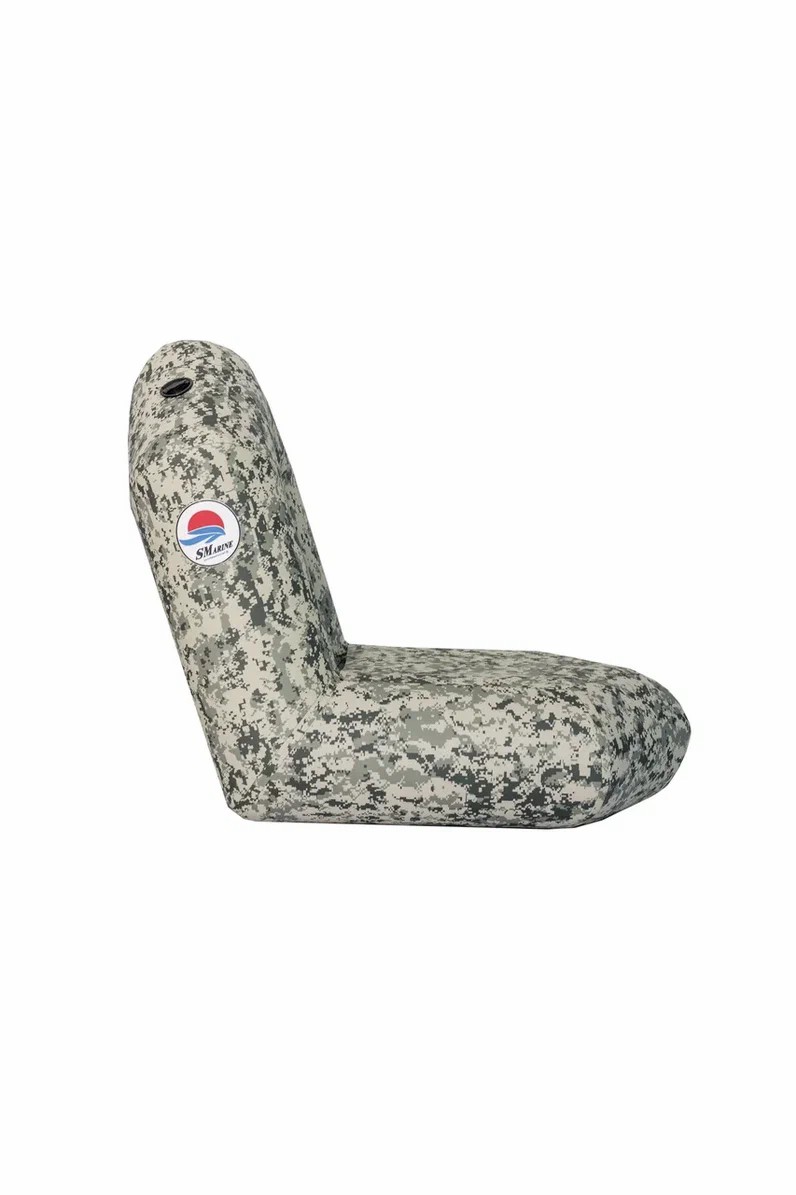 КРЕСЛО НАДУВНОЕ SMARINE, 85Х75 СМ, ПВХ, ЗЕЛЕНЫЙ ПИКСЕЛЬ в Петропавловске-Камчатском