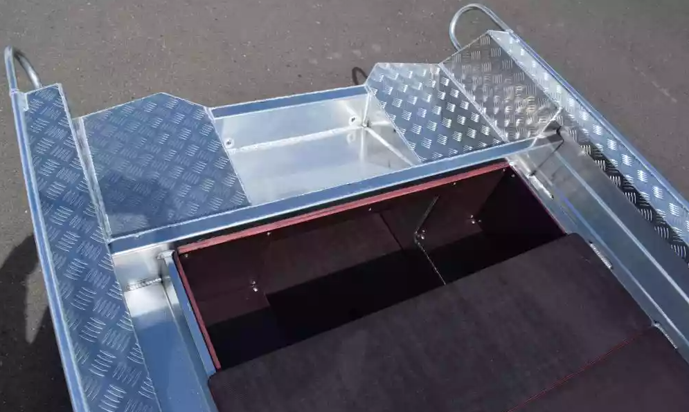 Алюминиевая лодка Wyatboat-390Р Fish в Петропавловске-Камчатском