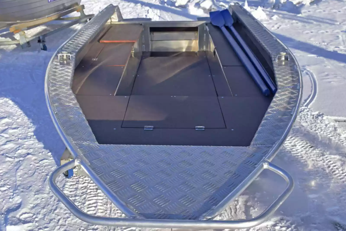 Алюминиевая лодка Wyatboat-370 РМ в Петропавловске-Камчатском