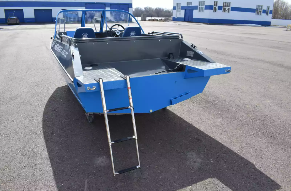 Алюминиевый катер Неман-450 DC в Петропавловске-Камчатском