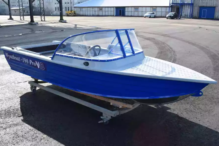 Алюминиевый катер Wyatboat-390 Pro в Петропавловске-Камчатском