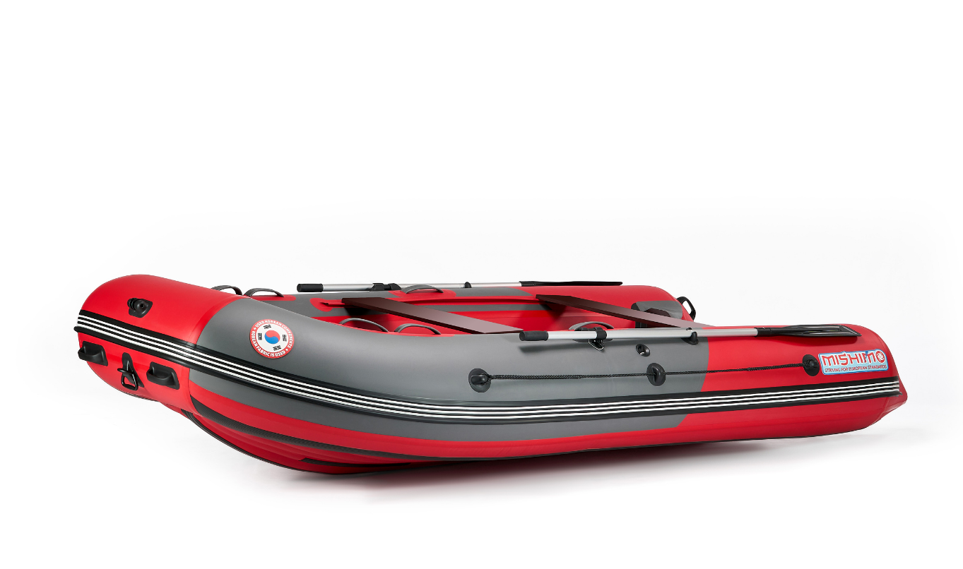 КОМПЛЕКТ ЛОДКА MISHIMO PRO 350 + ЛОДОЧНЫЙ МОТОР MARLIN MP 9.9 (15) AMHS PROLINE в Петропавловске-Камчатском