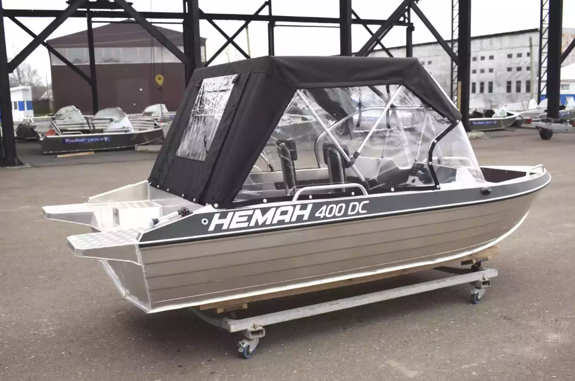Алюминиевый катер Neman-400 DC в Петропавловске-Камчатском