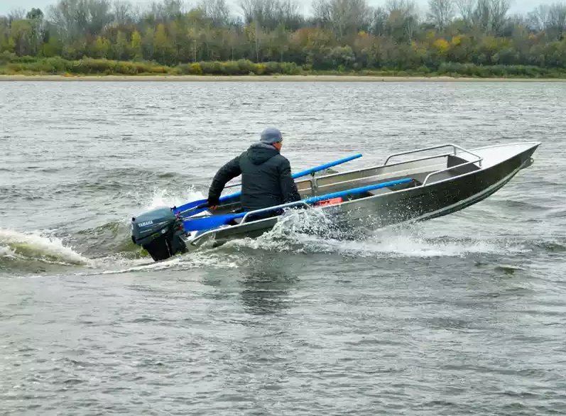 Алюминиевая лодка Wyatboat-390 M в Петропавловске-Камчатском