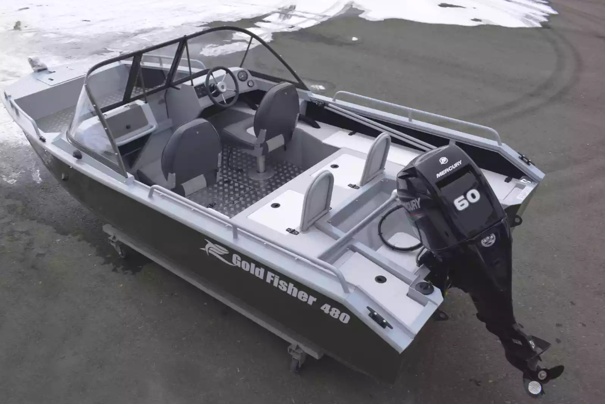 Алюминиевый катер Gold Fisher 480 DCM FISH в Петропавловске-Камчатском