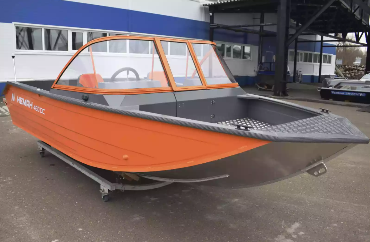 Алюминиевый катер Неман-480 DCM FISH в Петропавловске-Камчатском