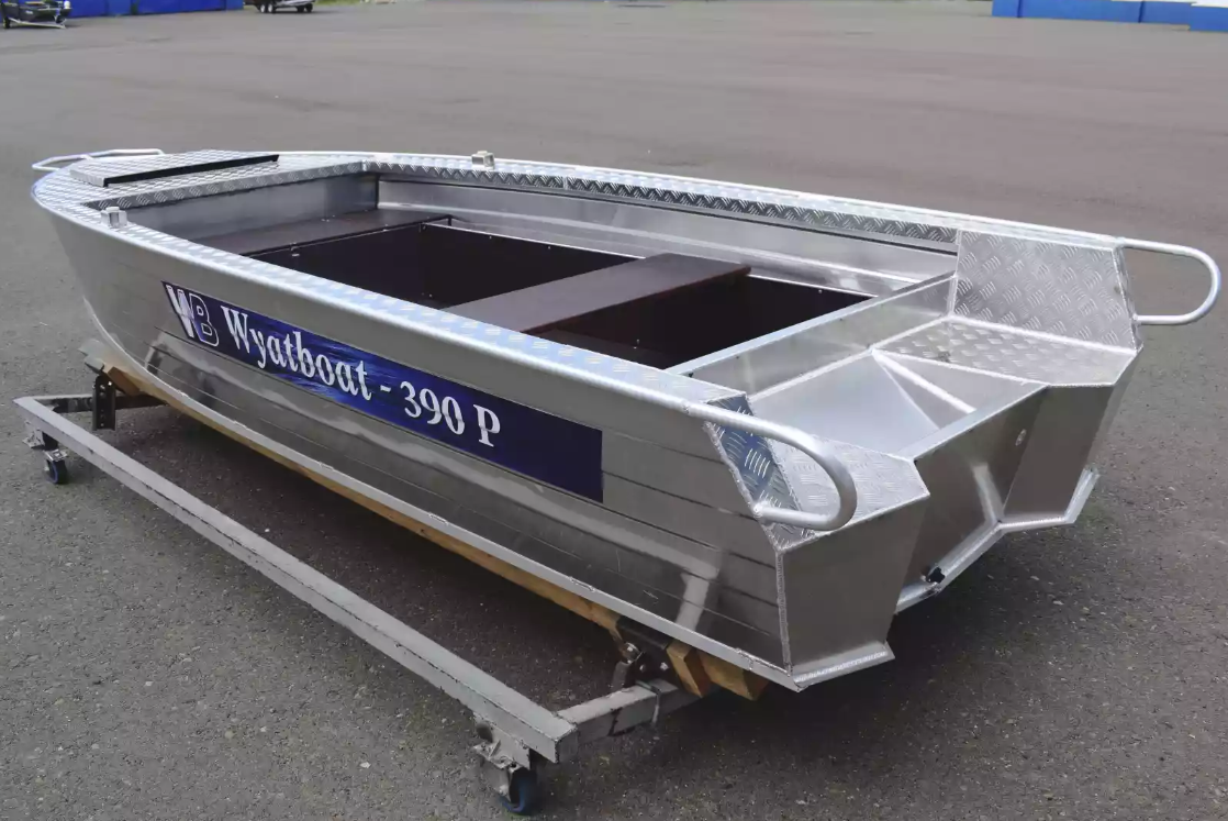Алюминиевая лодка Wyatboat-390Р PRO в Петропавловске-Камчатском