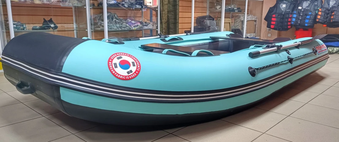 КОМПЛЕКТ ЛОДКА MISHIMO LITE 315 + МОТОР 5л.с в Петропавловске-Камчатском