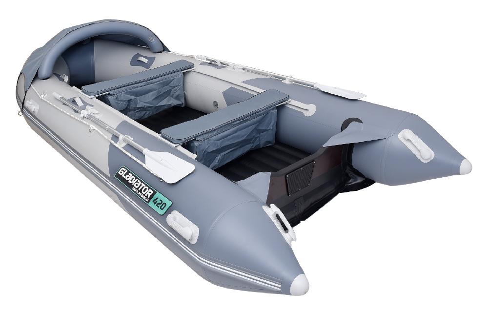 НАДУВНАЯ ЛОДКА GLADIATOR E420PRO в Петропавловске-Камчатском