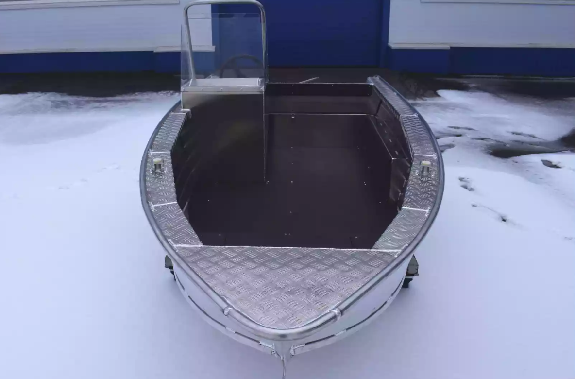 Алюминиевый катер Wyatboat-390 C в Петропавловске-Камчатском