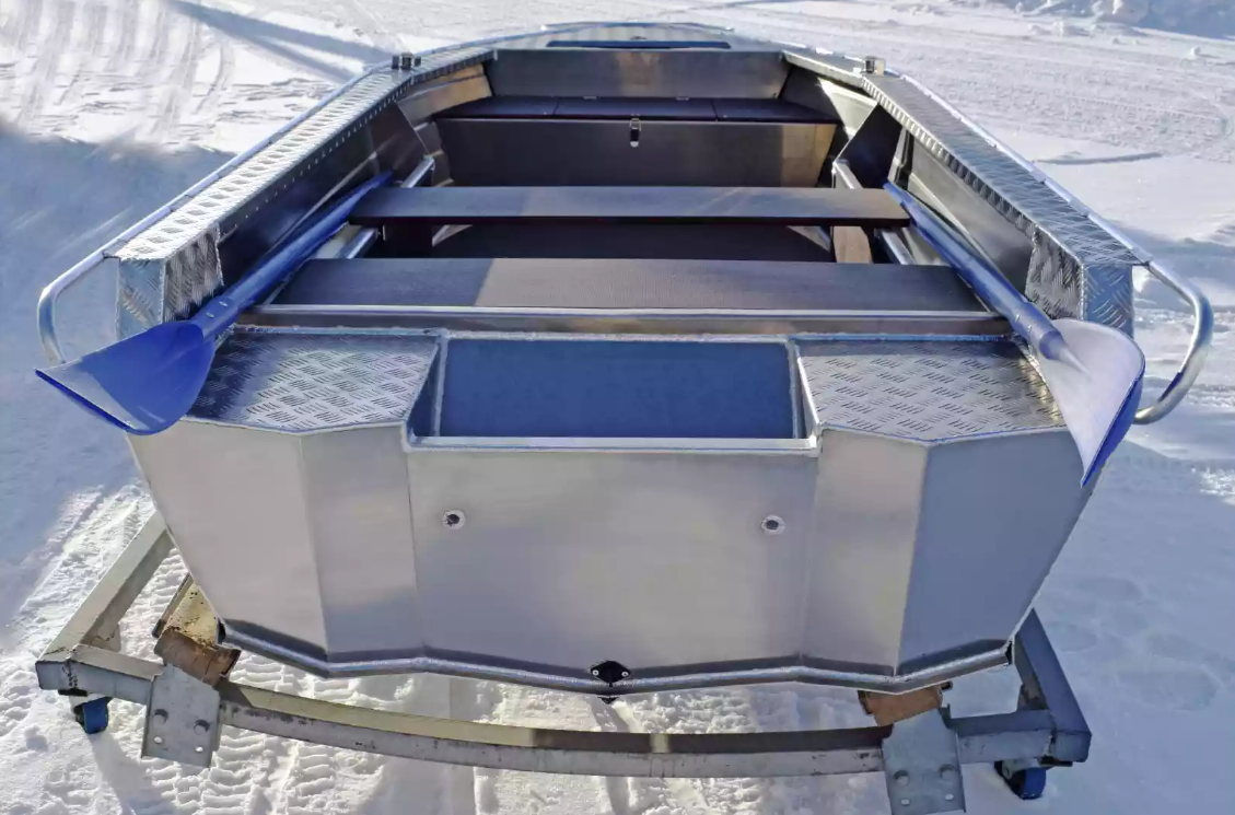 Алюминиевая лодка Wyatboat-370 Р PRO в Петропавловске-Камчатском