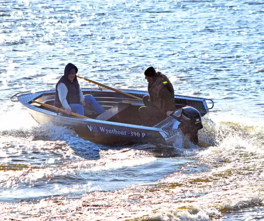 Алюминиевая лодка Wyatboat-390 P в Петропавловске-Камчатском