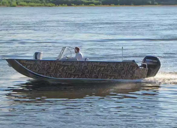 Алюминиевый катер Wyatboat-660 в Петропавловске-Камчатском