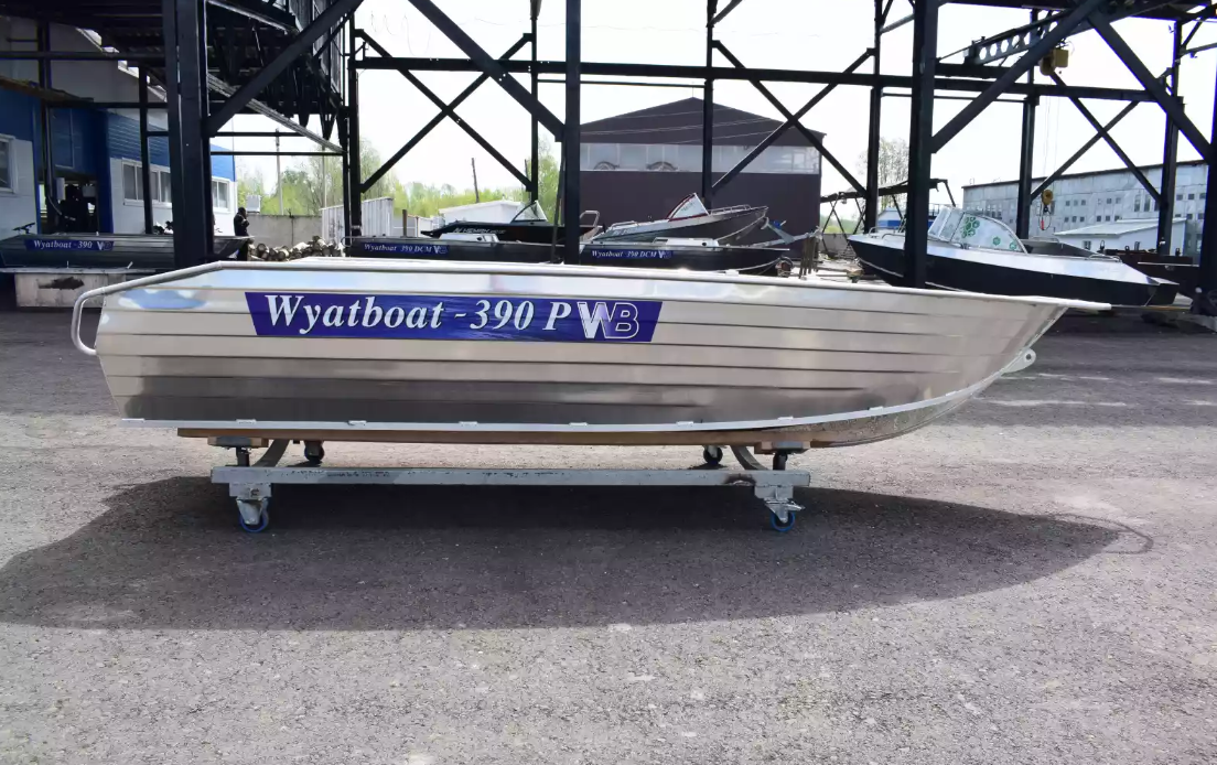 Алюминиевая лодка Wyatboat-390Р Увеличенный борт в Петропавловске-Камчатском