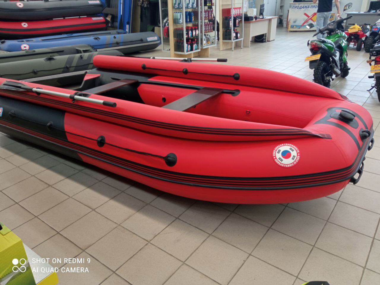 Лодка MISHIMO RIVER FJET PRO 430  под водомет в Петропавловске-Камчатском