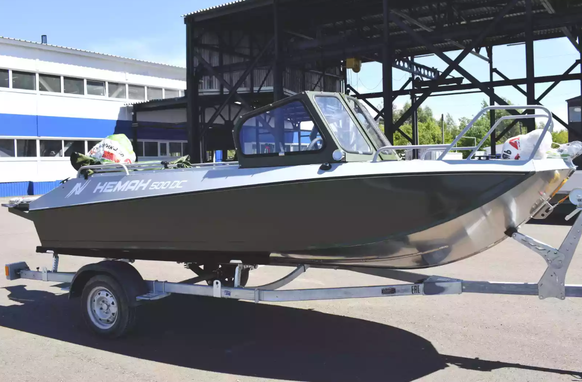 Алюминиевый катер Неман-500 DC Pro в Петропавловске-Камчатском