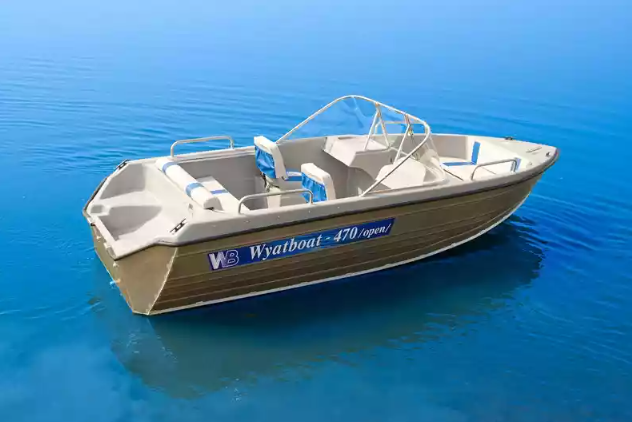 Комбинированный катер Wyatboat-470 Open в Петропавловске-Камчатском