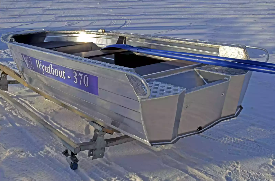 Алюминиевая лодка Wyatboat-370 Р в Петропавловске-Камчатском