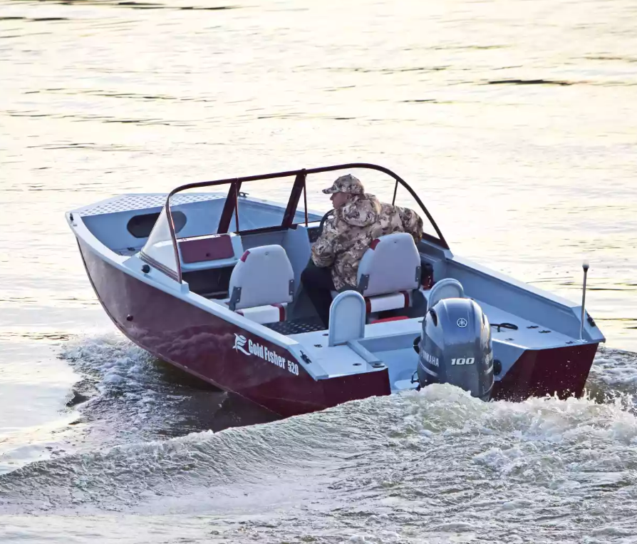 Алюминиевый катер Gold Fisher 520 DCM FISH в Петропавловске-Камчатском