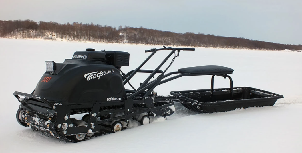 Мотобуксировщик Тофалар 500 с модулем Тягач в Петропавловске-Камчатском