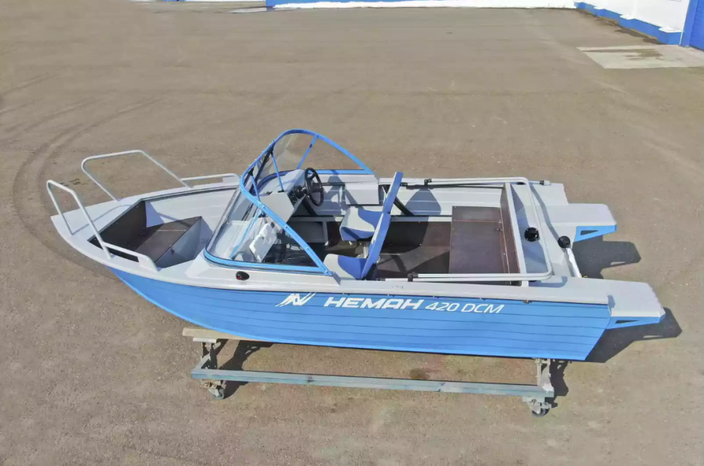 Алюминиевый катер Неман-420 DCM NEW в Петропавловске-Камчатском