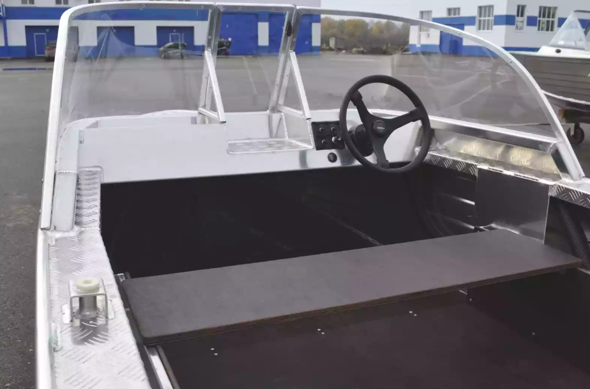 Алюминиевый катер Wyatboat-390 Pro в Петропавловске-Камчатском