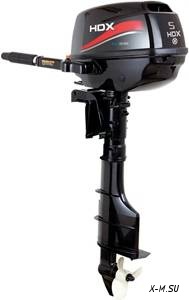 Лодочный мотор 4-х тактный HDX F 5 BMS в Петропавловске-Камчатском