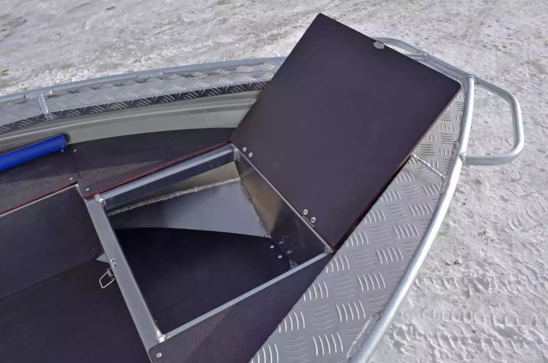 Алюминиевая лодка Wyatboat-340 РМ в Петропавловске-Камчатском