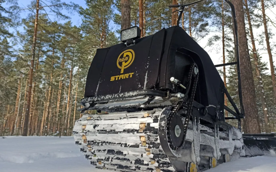 Мотобуксировщик РЫБАК СТАРТ Lifan 15 л.с (тканный капот) в Петропавловске-Камчатском