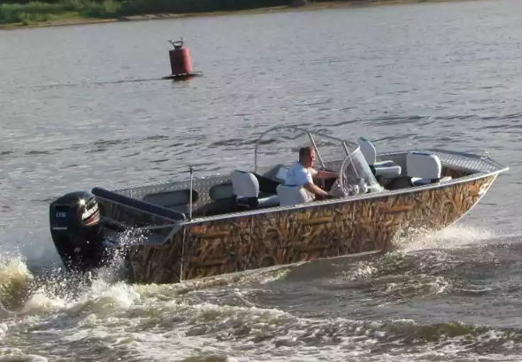 Алюминиевый катер Wyatboat-660 в Петропавловске-Камчатском