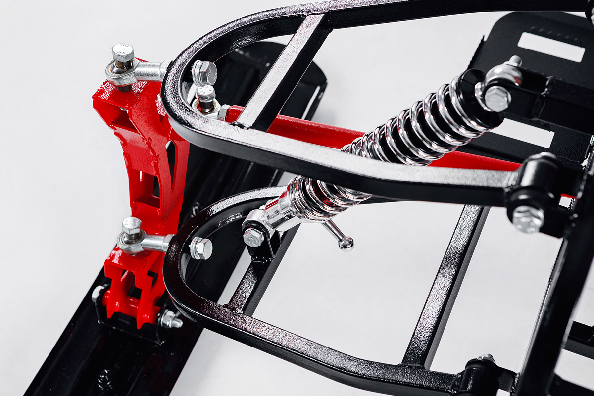 Лыжный модуль IKUDZO с подогревом ручек пластиковые лыжи в Петропавловске-Камчатском