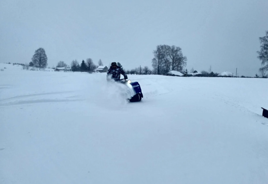 Мотобуксировщик Альбатрос-XLV 9 тележки, 1450 мм в Петропавловске-Камчатском