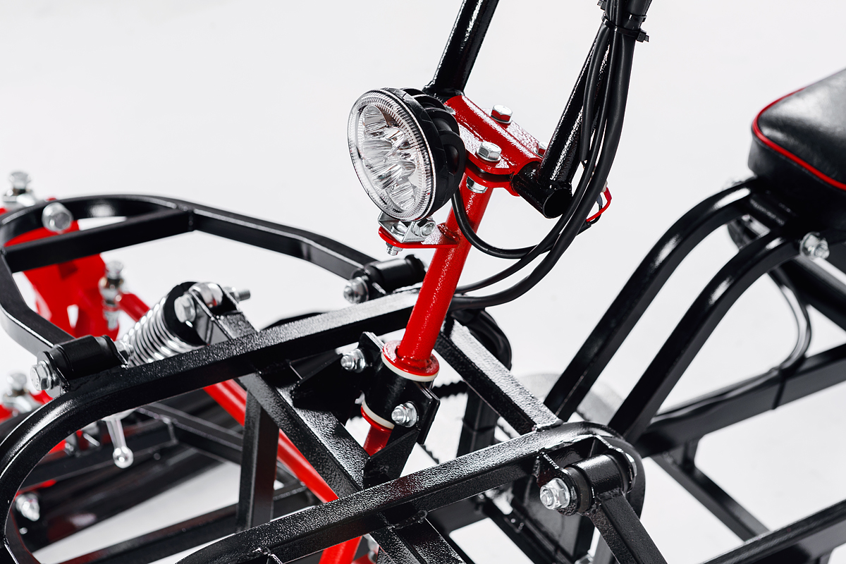 Лыжный модуль IKUDZO с подогревом ручек пластиковые лыжи в Петропавловске-Камчатском