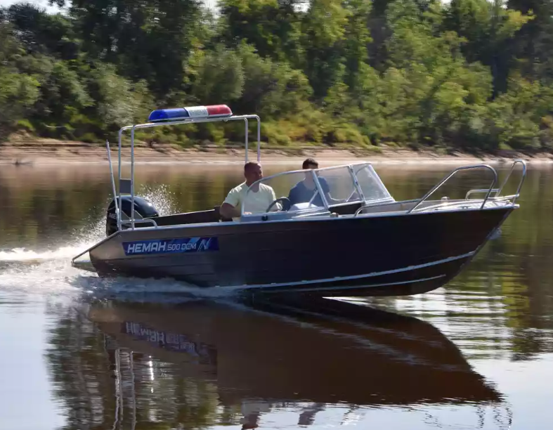 Алюминиевый катер Неман-500 DCM в Петропавловске-Камчатском