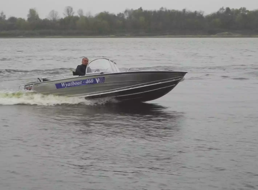 Алюминиевый катер Wyatboat-460 DCM в Петропавловске-Камчатском