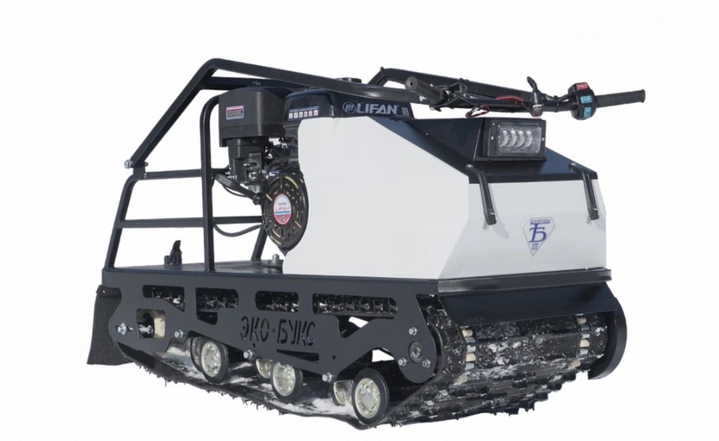 Мотобуксировщик ЭКО-букс V.2 15 л.с. (катковая подвеска, передний привод, длина 1450 мм) в Петропавловске-Камчатском