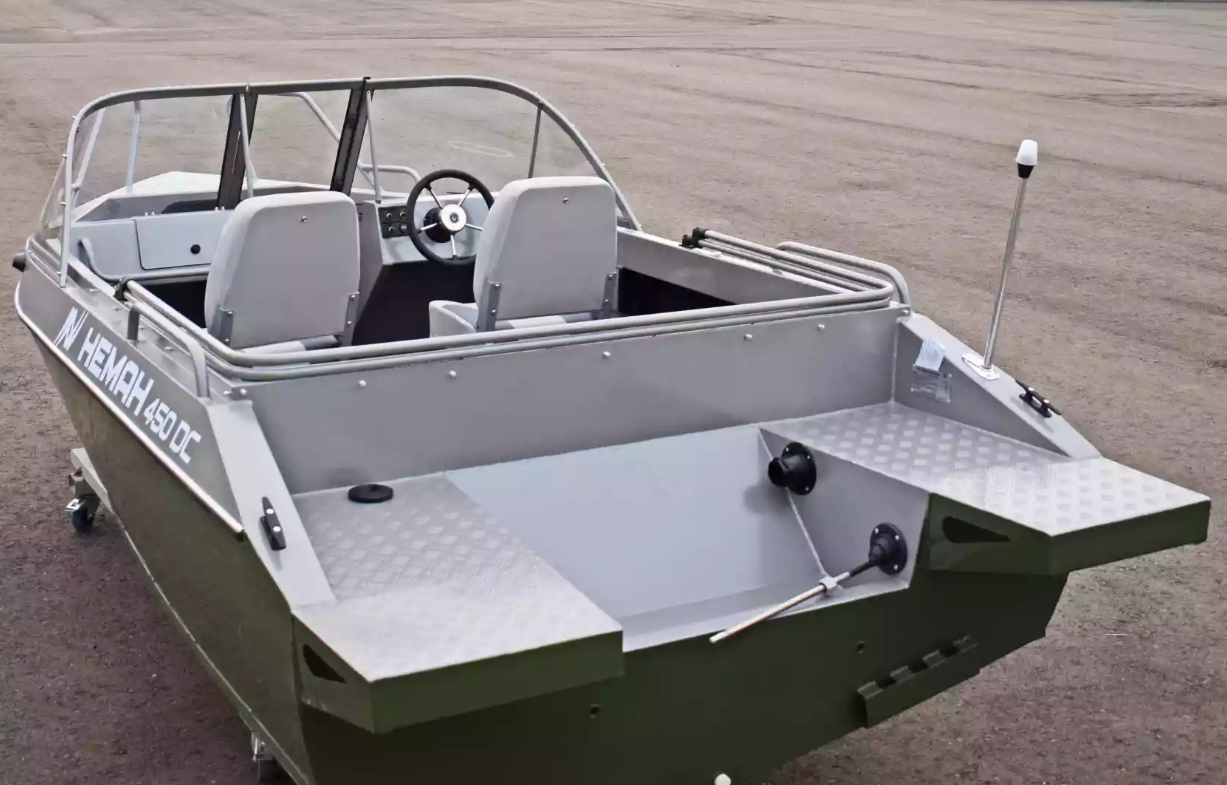 Алюминиевый катер Неман-450 DC в Петропавловске-Камчатском