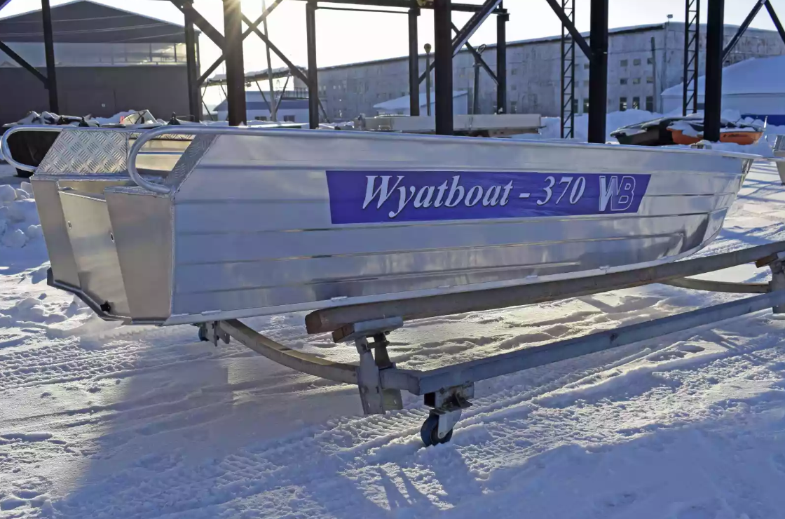 Алюминиевая лодка Wyatboat-370 Р в Петропавловске-Камчатском