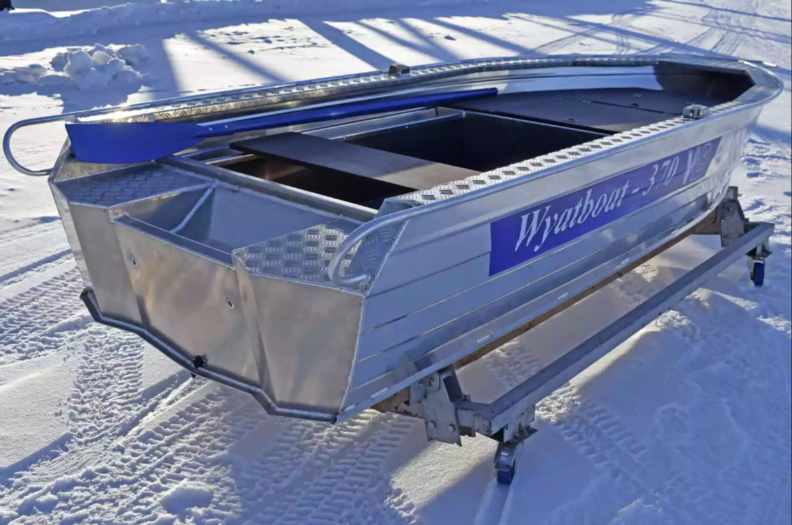Алюминиевая лодка Wyatboat-370 Р FISH в Петропавловске-Камчатском