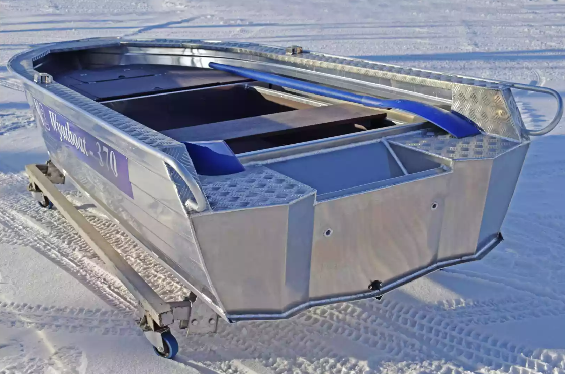 Алюминиевая лодка Wyatboat-370 Р FISH в Петропавловске-Камчатском