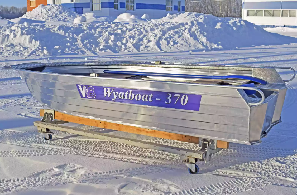 Алюминиевая лодка Wyatboat-370 Р FISH в Петропавловске-Камчатском