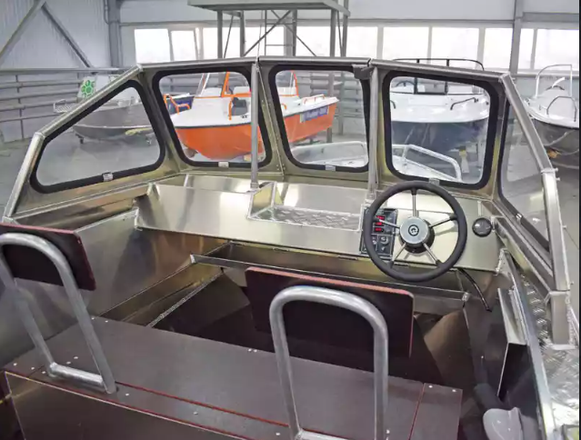 Алюминиевый катер Wyatboat-460 DCM Pro в Петропавловске-Камчатском