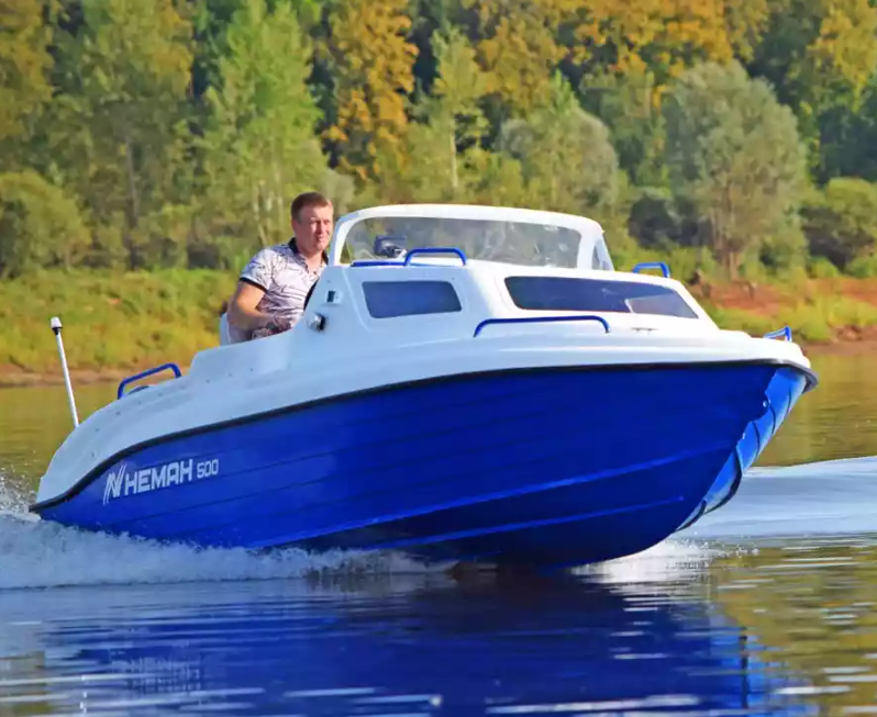 Комбинированный катер Neman-500 с каютой в Петропавловске-Камчатском