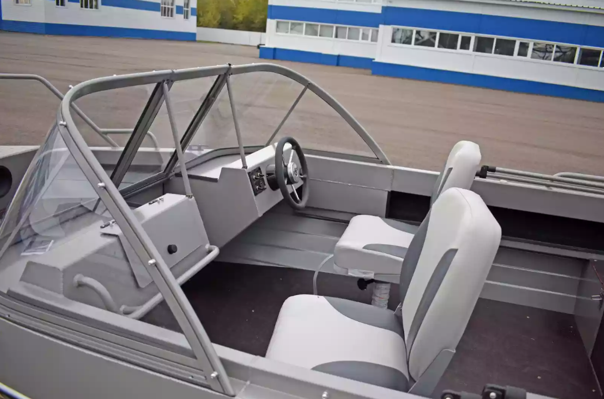 Алюминиевый катер Неман-450 DC в Петропавловске-Камчатском