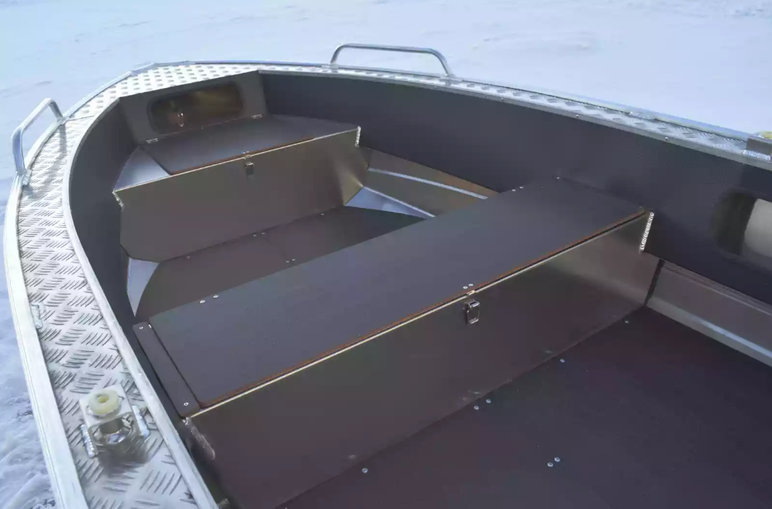 Алюминиевая лодка Wyatboat-370 в Петропавловске-Камчатском