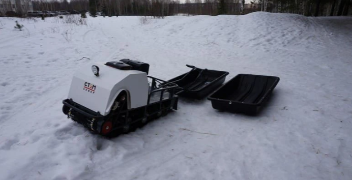 Мотобуксировщик СТЕМ СЕВЕР ЭКОНОМ 500 15 л.с. в Петропавловске-Камчатском