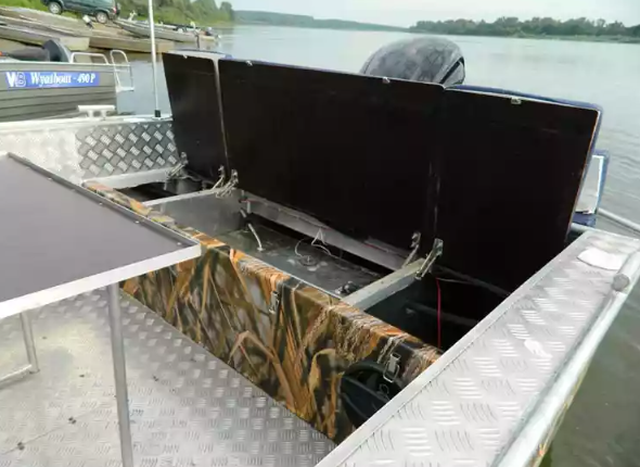 Алюминиевый катер Wyatboat-660 в Петропавловске-Камчатском